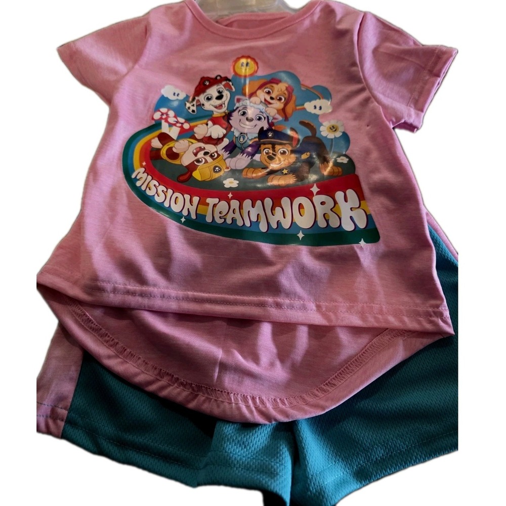 Paw Patrol Kids Clothes Set Girls. Size 18 And 24 Months. Brand New